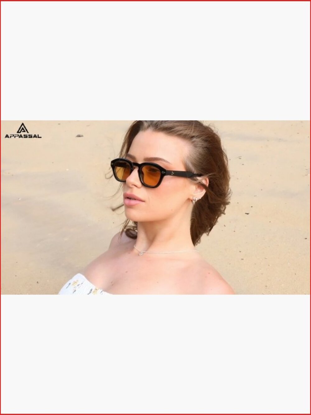 Small Retro Square Sunglasses for Women Men Rectangle Sunnies - Picture 7 of 7